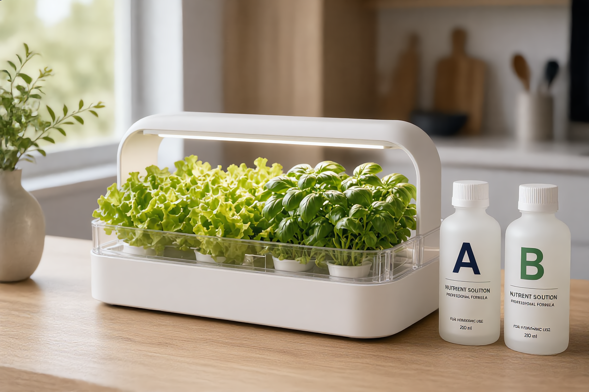 Loamless Starter Bundle components for beginner hydroponic growing.